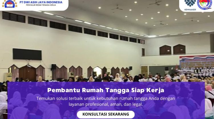 Pembantu Rumah Tangga Siap Kerja