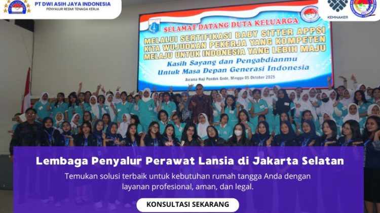 Lembaga Penyalur Perawat Lansia di Jakarta Selatan