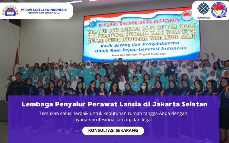 Lembaga Penyalur Perawat Lansia di Jakarta Selatan