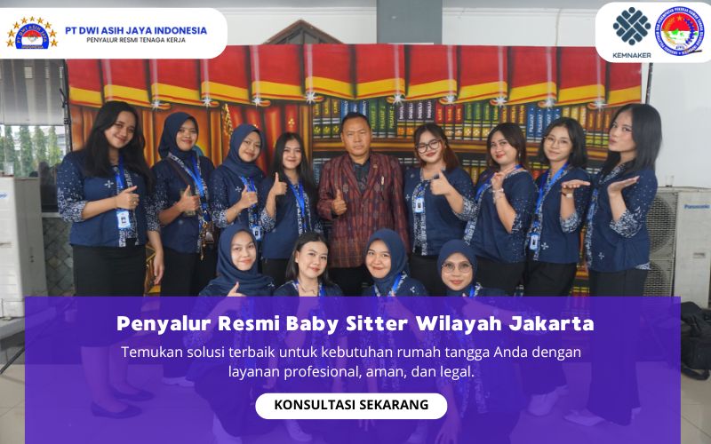 Penyalur Resmi Baby Sitter Wilayah Jakarta
