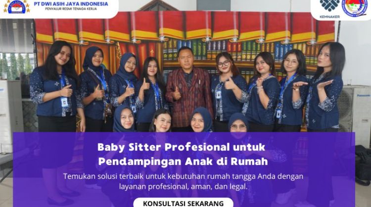 Baby Sitter Profesional untuk Pendampingan Anak di Rumah