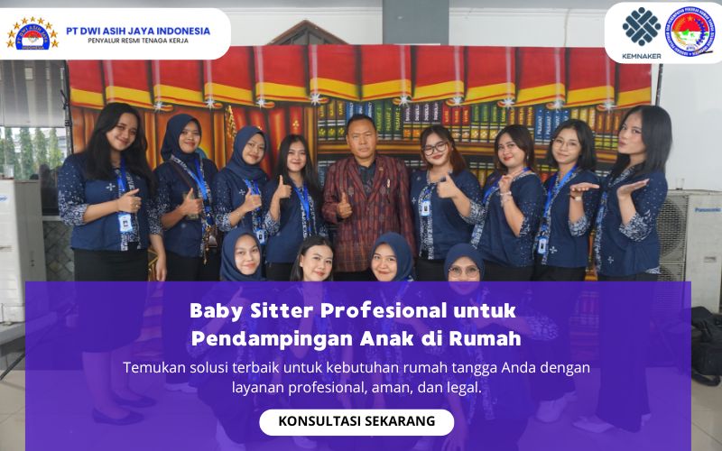 Baby Sitter Profesional untuk Pendampingan Anak di Rumah