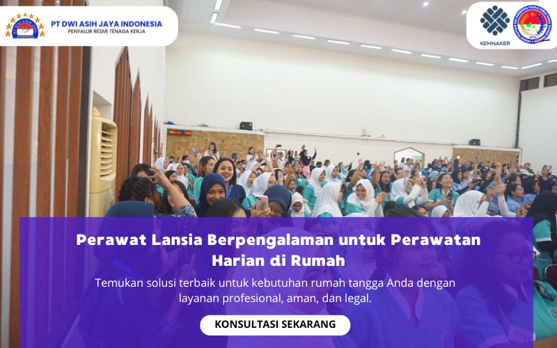 Perawat Lansia Berpengalaman untuk Perawatan Harian di Rumah