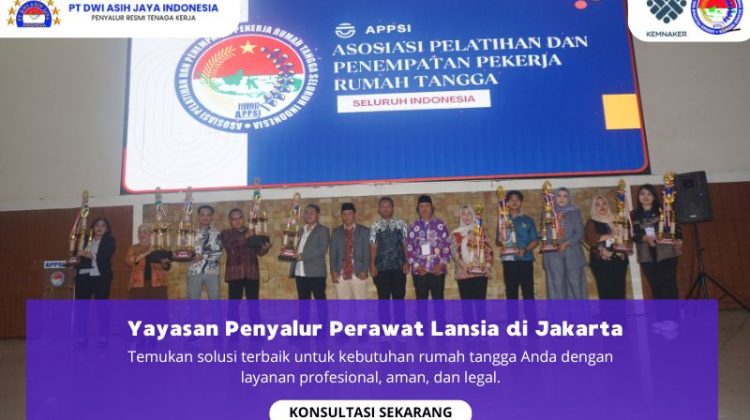 Yayasan Penyalur Perawat Lansia di Jakarta