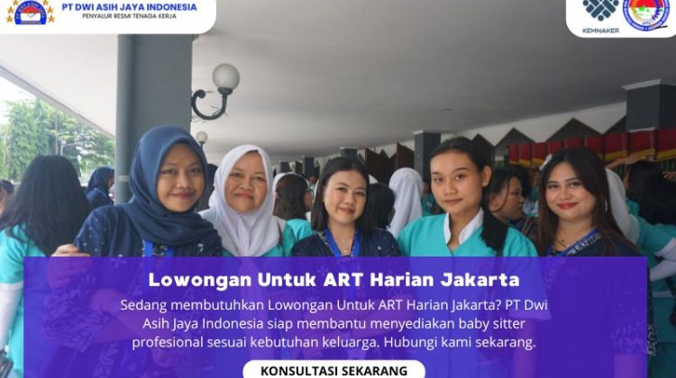Lowongan Untuk ART Harian Jakarta