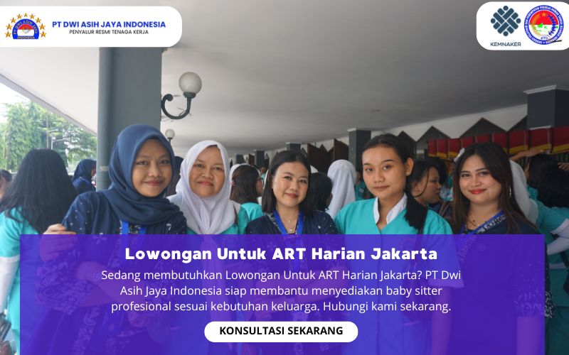 Lowongan Untuk ART Harian Jakarta