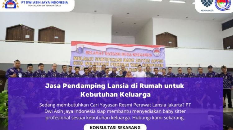 Jasa Pendamping Lansia di Rumah untuk Kebutuhan Keluarga