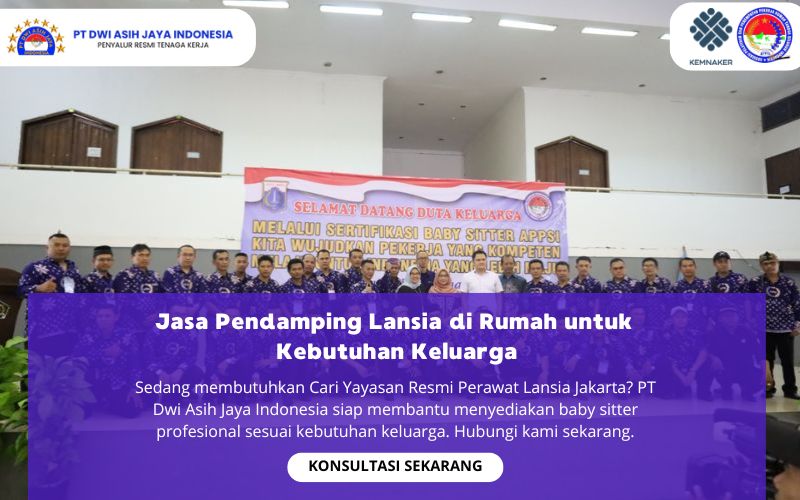 Jasa Pendamping Lansia di Rumah untuk Kebutuhan Keluarga
