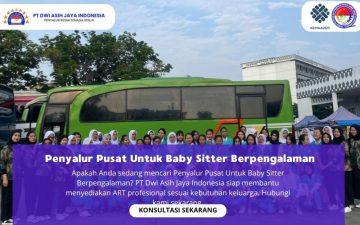 Penyalur Pusat Untuk Baby Sitter Berpengalaman