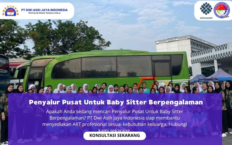 Penyalur Pusat Untuk Baby Sitter Berpengalaman