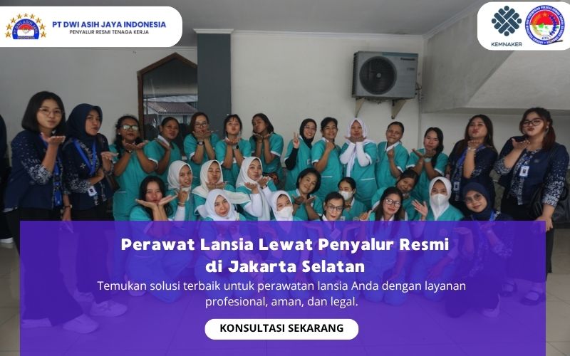 Perawat Lansia Lewat Penyalur Resmi di Jakarta Selatan