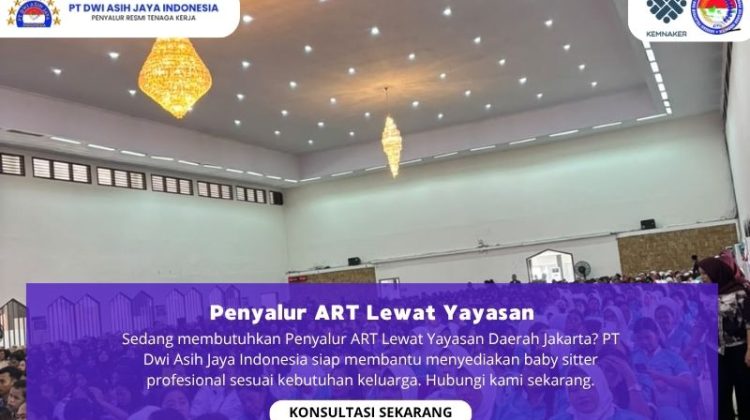 Penyalur ART Lewat Yayasan